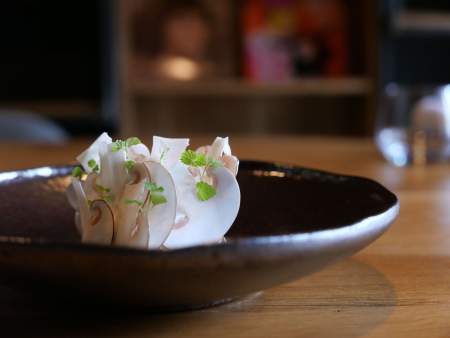 Plat de l'Auberge de la Grive, restaurant dans l'Aisne autour de Soissons